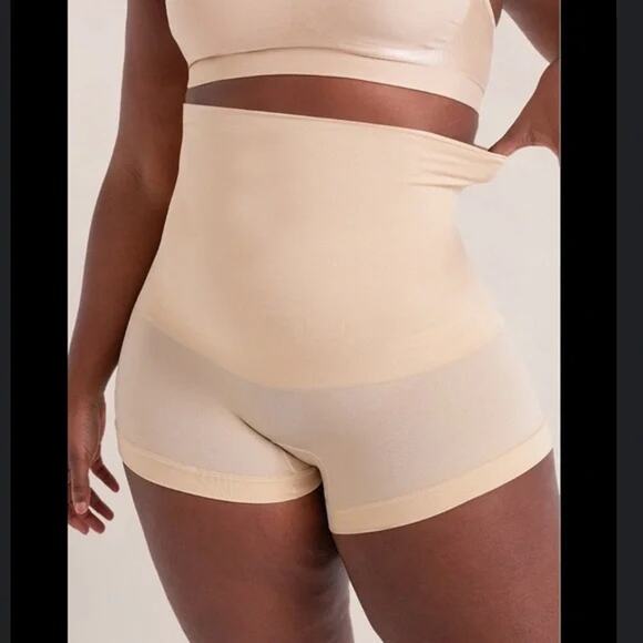 Empetua® by SHAPERMINT NIP $42 All Day Every Day High-Waisted Shaper Boyshort - Picture 2 of 5